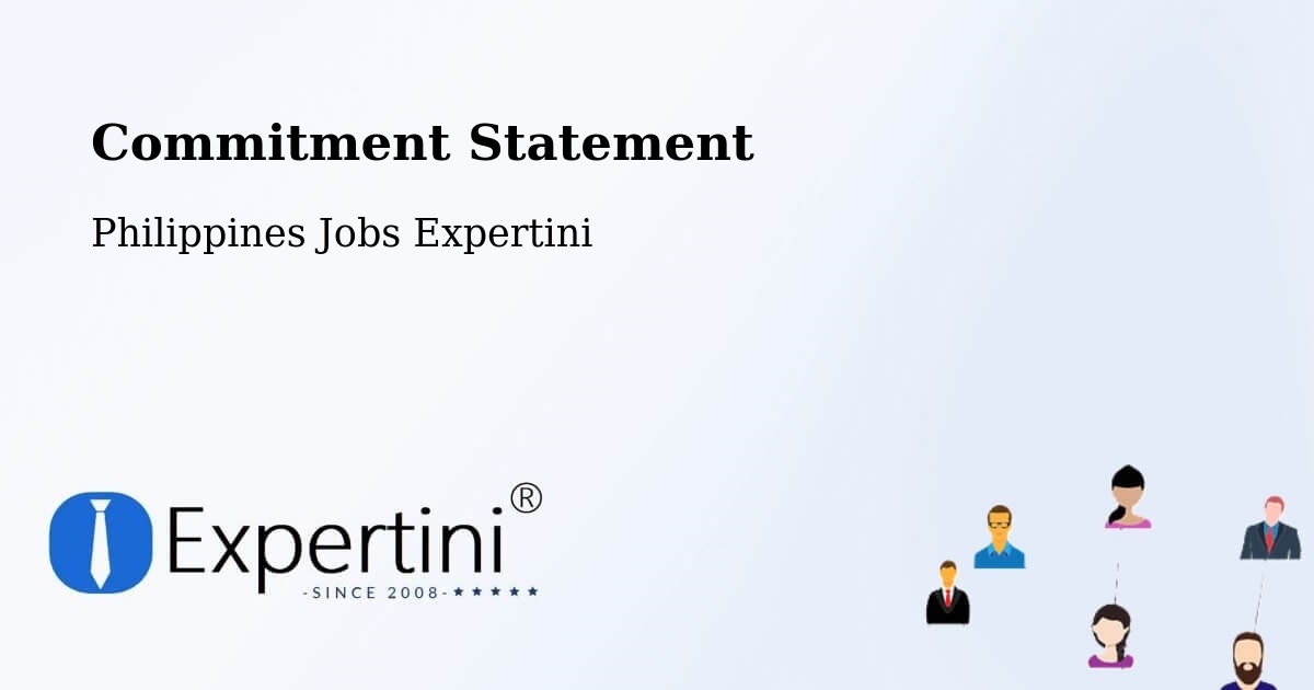 Corporate Commitment – Pangapisan - Philippines Jobs Expertini