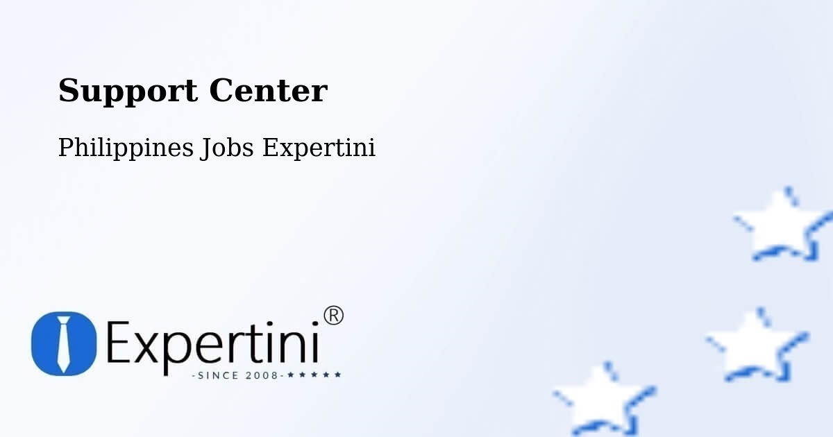 Support Services – Pangapisan - Philippines Jobs Expertini